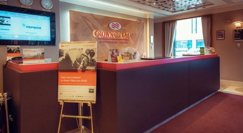 Гостиница Crowne Plaza St. Petersburg-Ligovsky Санкт-Петербург-39